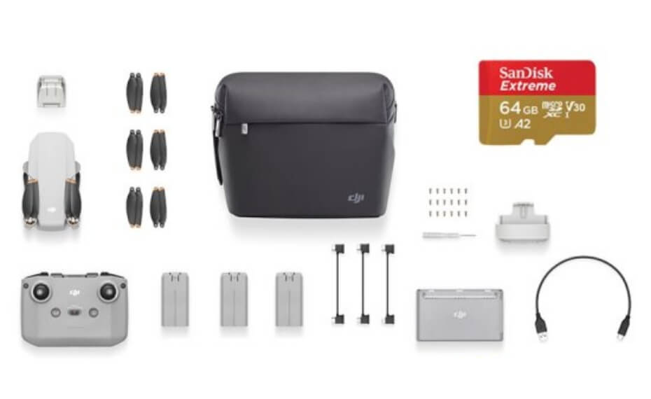 DJI Mini 2 SE Fly Moreコンボ + microSDカード[64GB]【賠償責任保険付】 写真